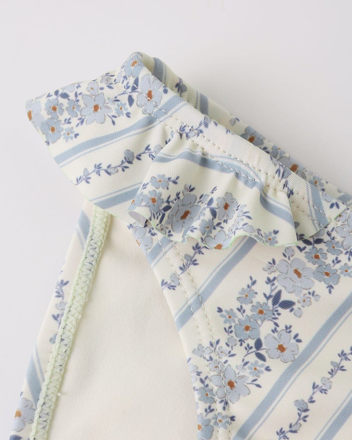 HANALEI TWO-PIECE || BLUE FLORAL