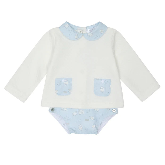 Blue Sheep Jam Pant Set