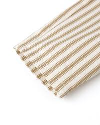 Long Sleeve Henley Tee GoldGrayson Pant Gold Pinstripe