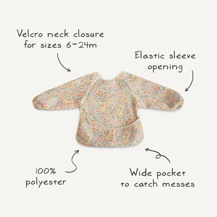 Long Sleeve Bib - Dinos