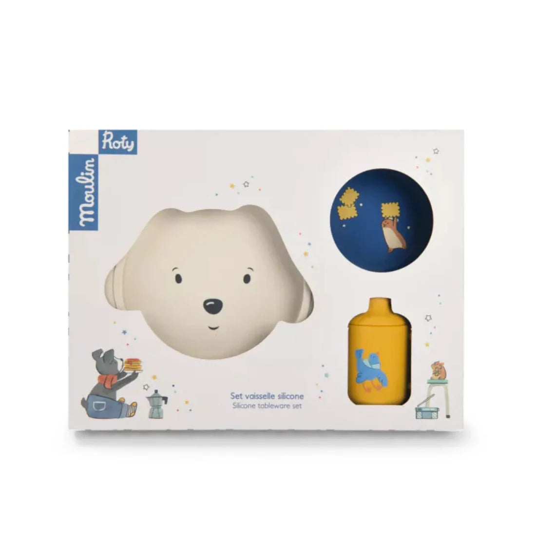 Set de Vajilla de Silicona - Puce & Pilou