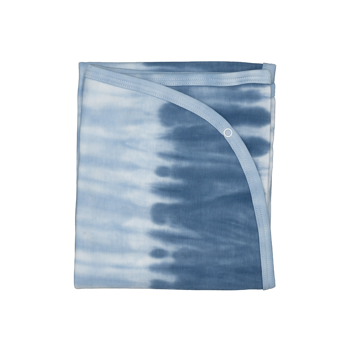 Cobija de Algodón Pima - Tie Dye Blue