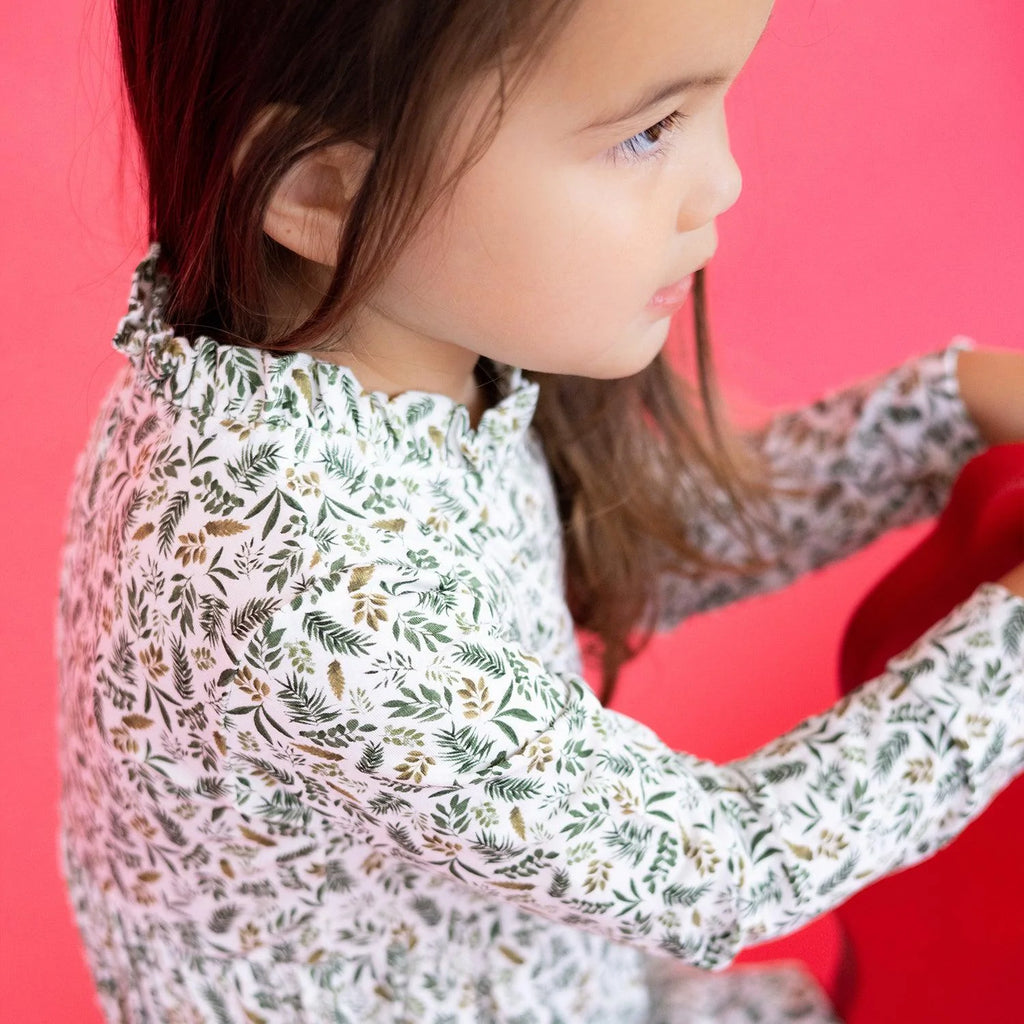 Awesome balsam modal magnetic toddler ruffle dress
